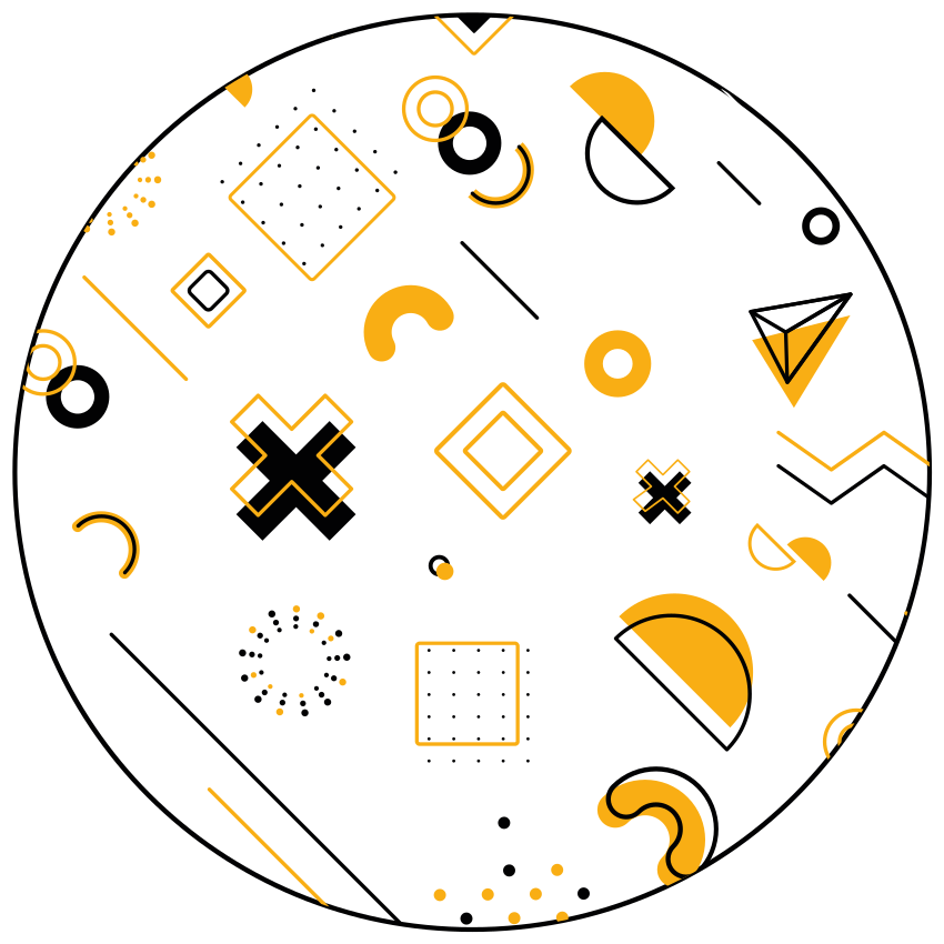 Tapis vinyle géométrique formes mathématiques modernes - TenStickers