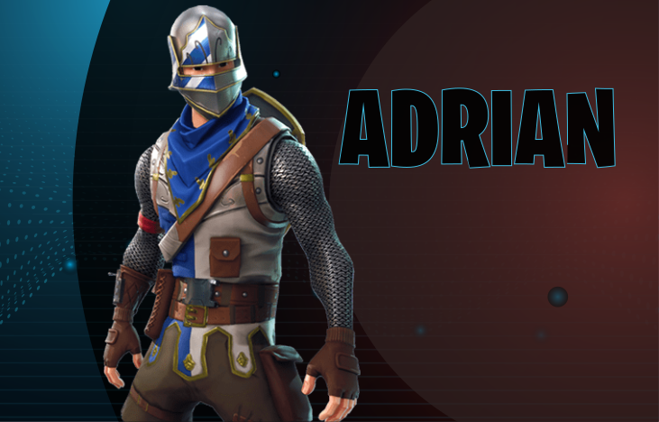 Tapis vinyle ado personnage de jeu héroïque - TenStickers