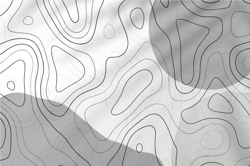 Tapis vinyle minimaliste motifs linéaires abstraits - TenStickers