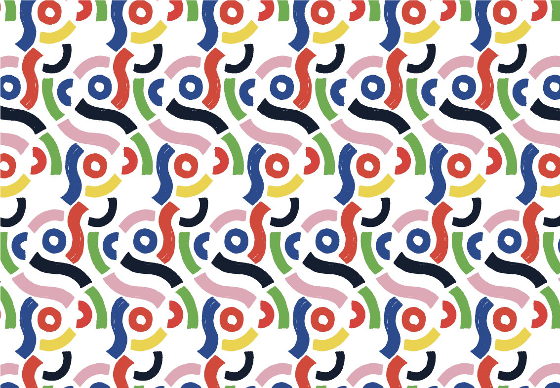 Tapis mosaique vinyle formes géométriques vivantes - TenStickers