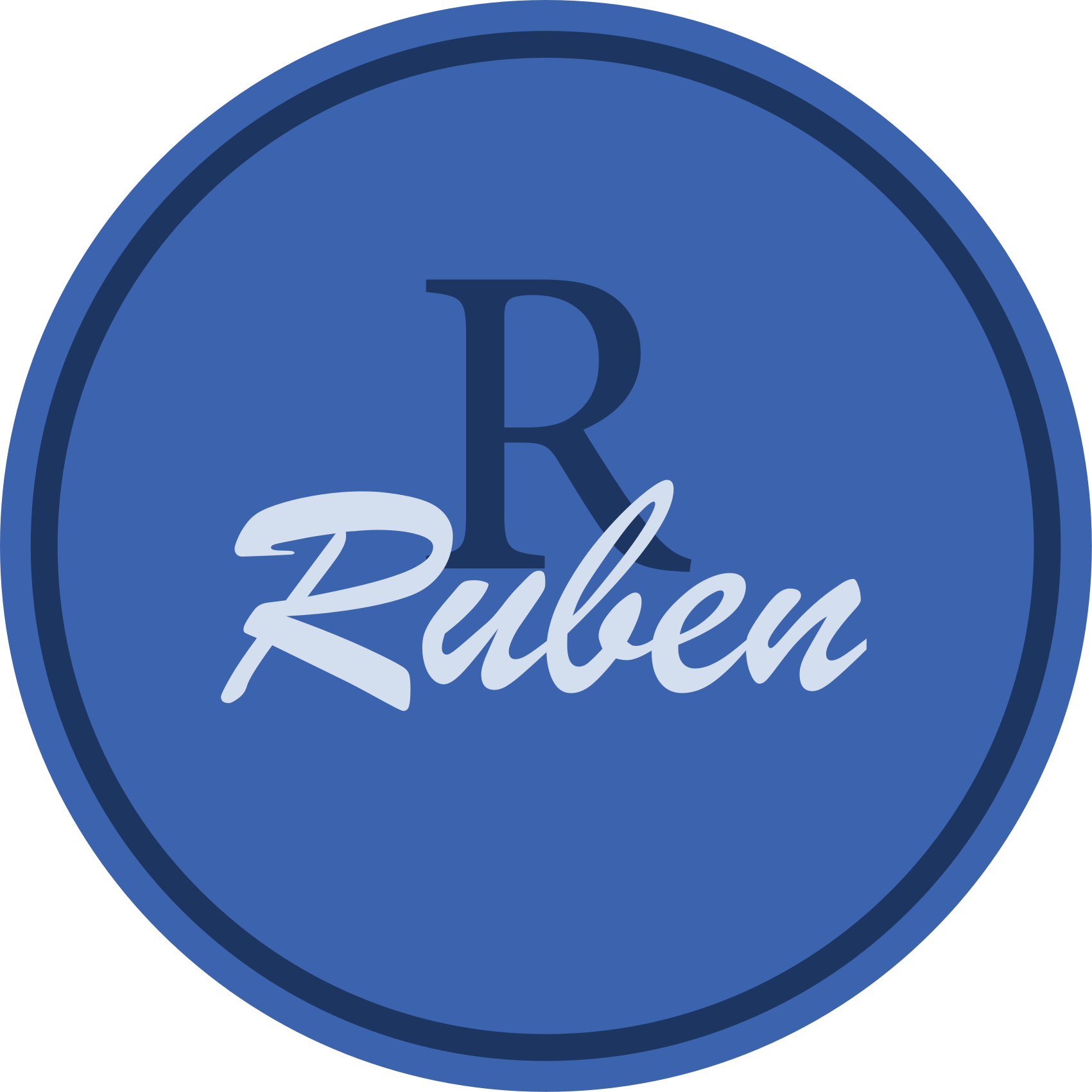 Tapis vinyle personnalisé cercle avec nom - TenStickers