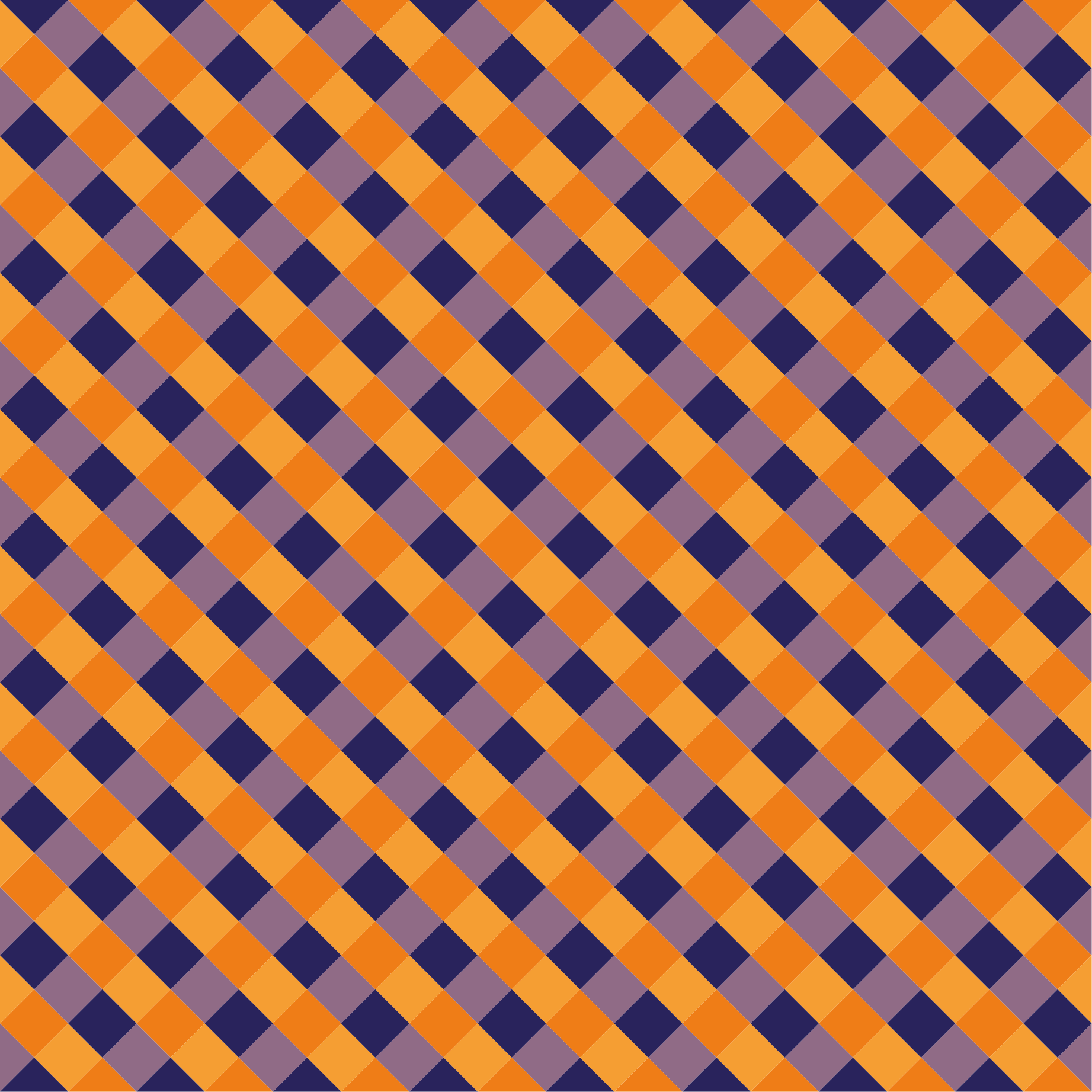 Tapis vinyle rayures blocs de couleurs diagonaux - TenStickers