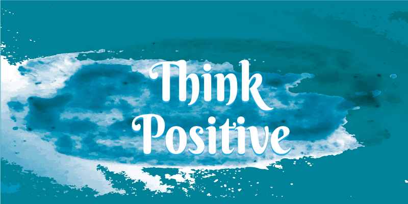 Tapis vinyle citation adopter l'optimisme - TenStickers