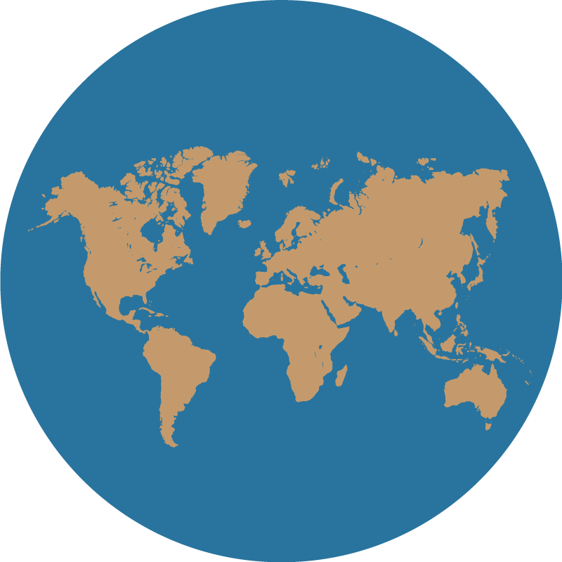 Tapis vinyle carte du monde découverte géographique - TenStickers