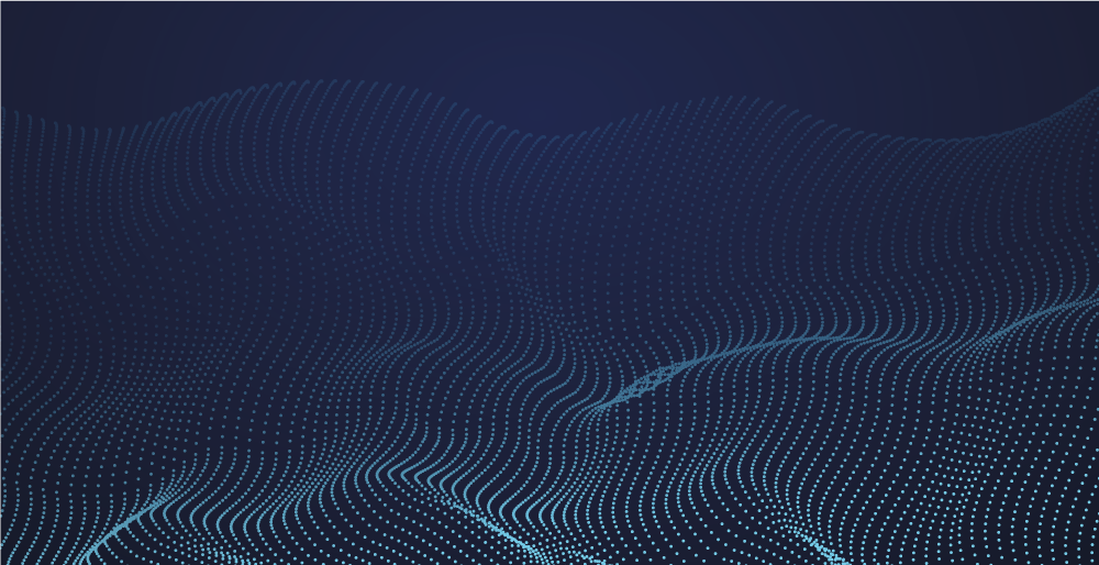 Tapis vinyle bureau Particules tourbillonnant - TenStickers