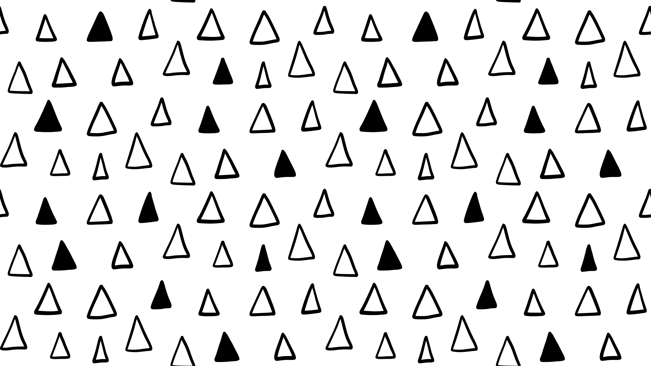 Tapis vinyle étoile motifs triangles - TenStickers