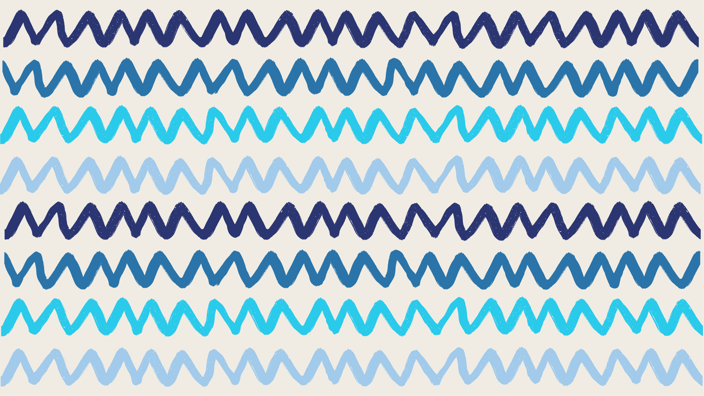 Tapis vinyle salle de bain motifs à rayures ondulées - TenStickers