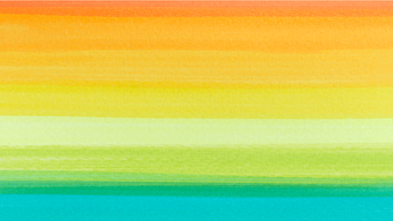 Tapis vinyle salon lignes de dégradé vibrantes - TenStickers