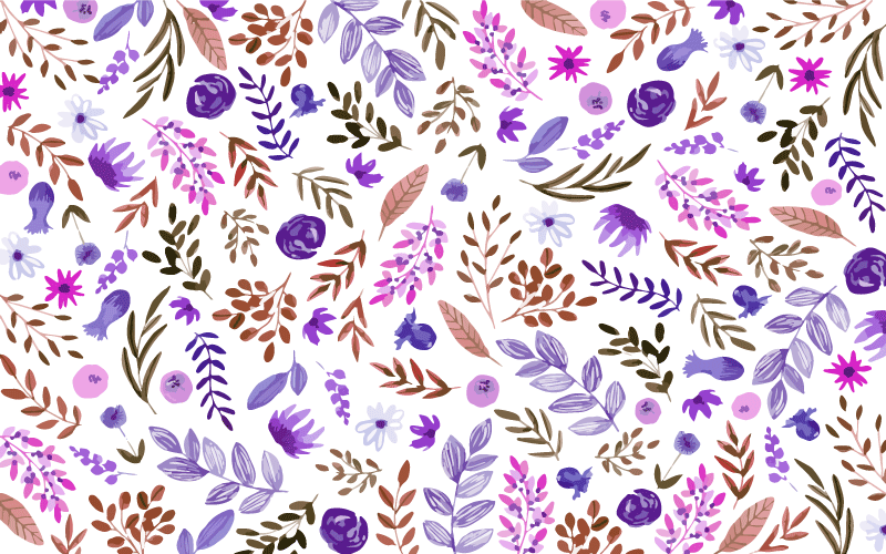 Tapis vinyle plantes motif naturel - TenStickers