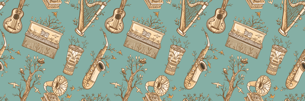 Tapis vinyle autres tapis idée d'instruments de musique - TenStickers