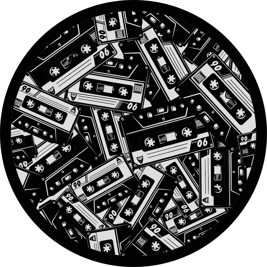Tapis vinyle autres tapis concept cassette audio - TenStickers