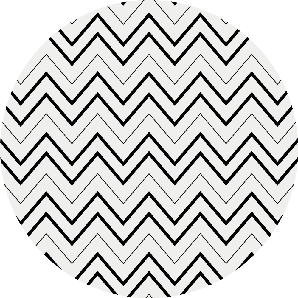 Tapis vinyle géométrique style chevron - TenStickers
