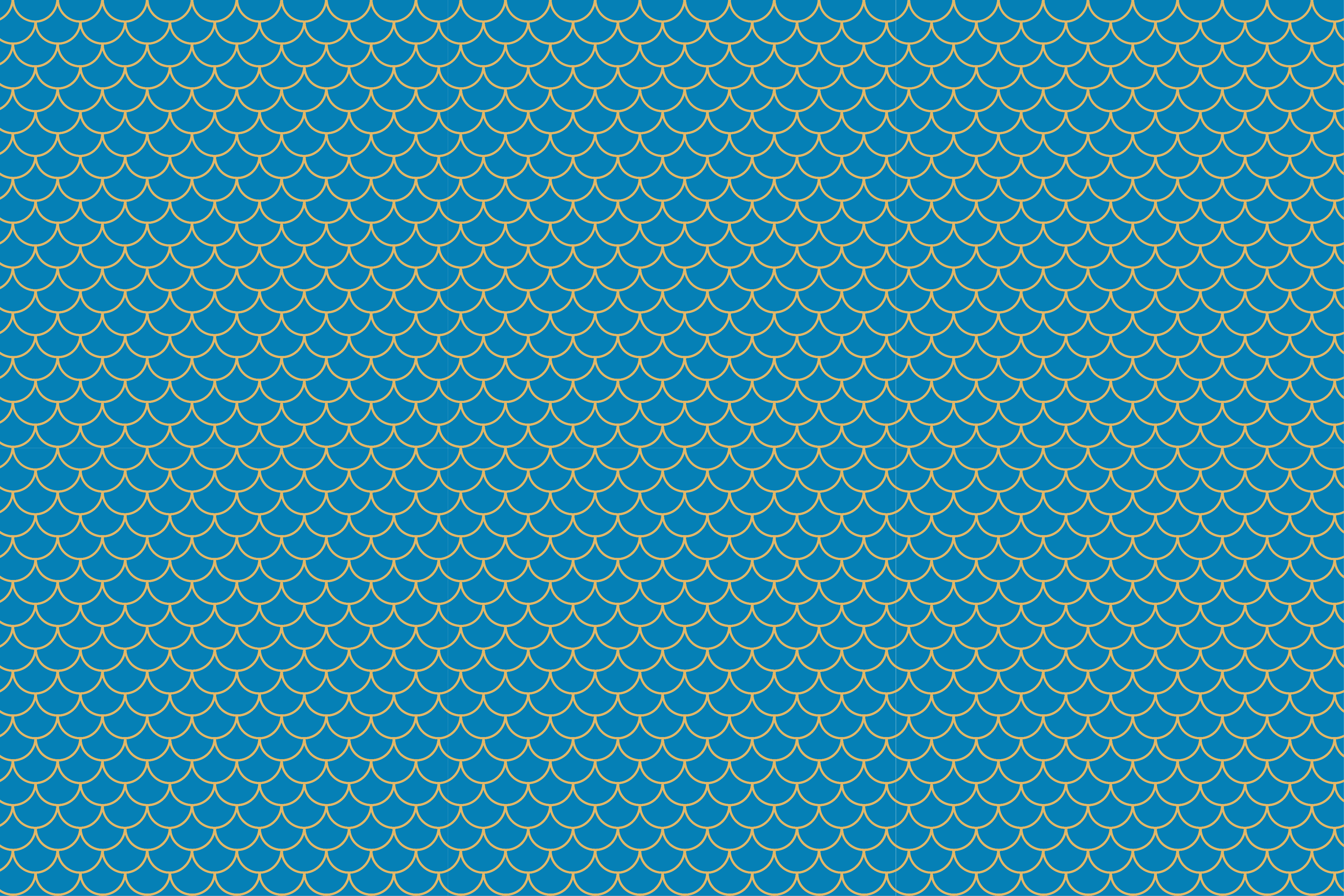 Tapis vinyle route motif d'eau festonné - TenStickers