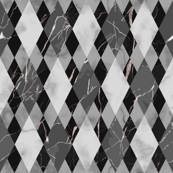 Tapis vinyle marbre motif marbre diamant - TenStickers