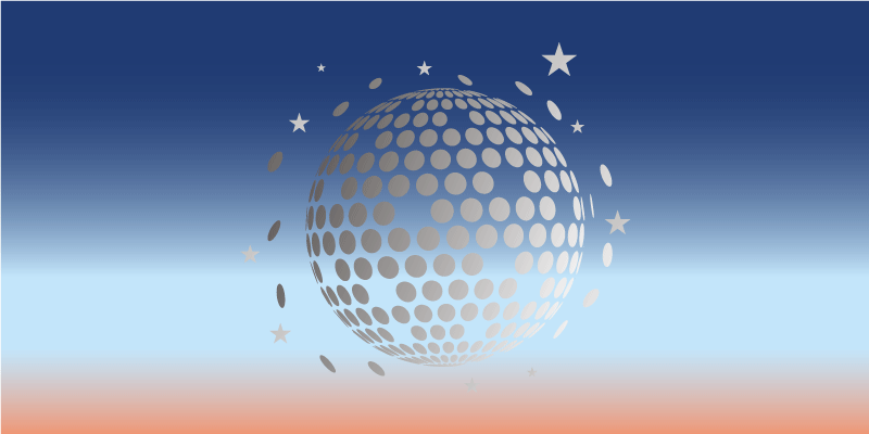 Tapis vinyle étoile conception de la sphère céleste - TenStickers