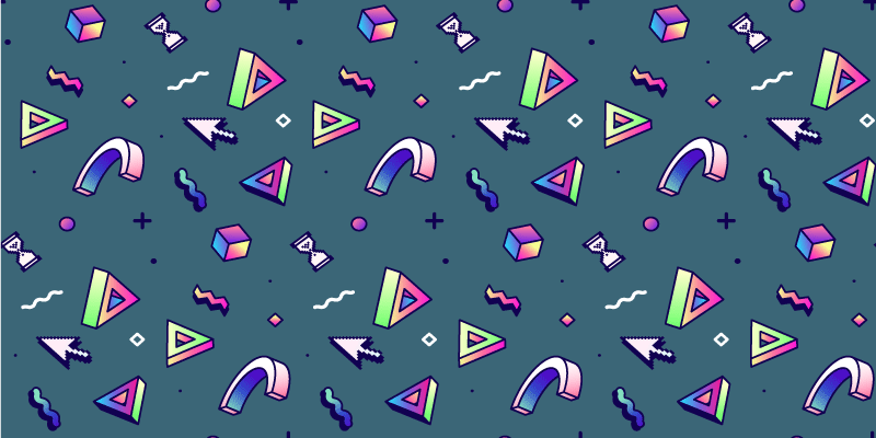 Tapis vinyle texture éclaboussure de couleur géométrique - TenStickers