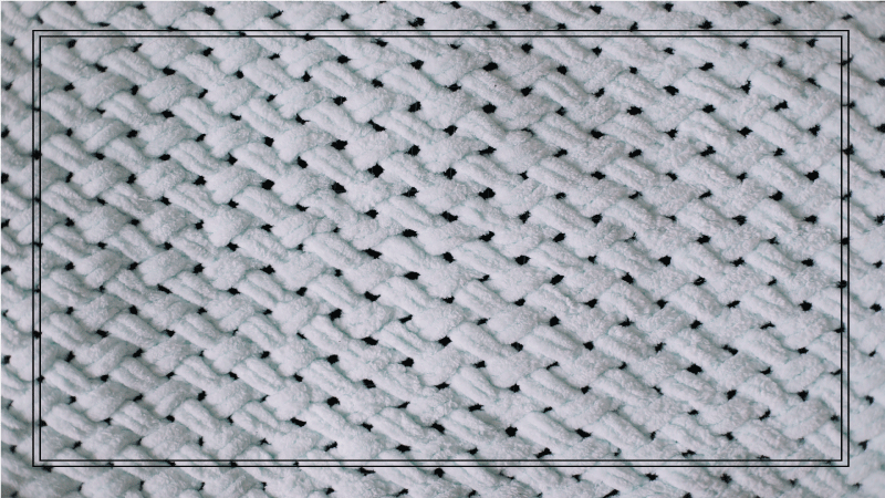 Tapis vinyle texture modèle de tricot élégant - TenStickers