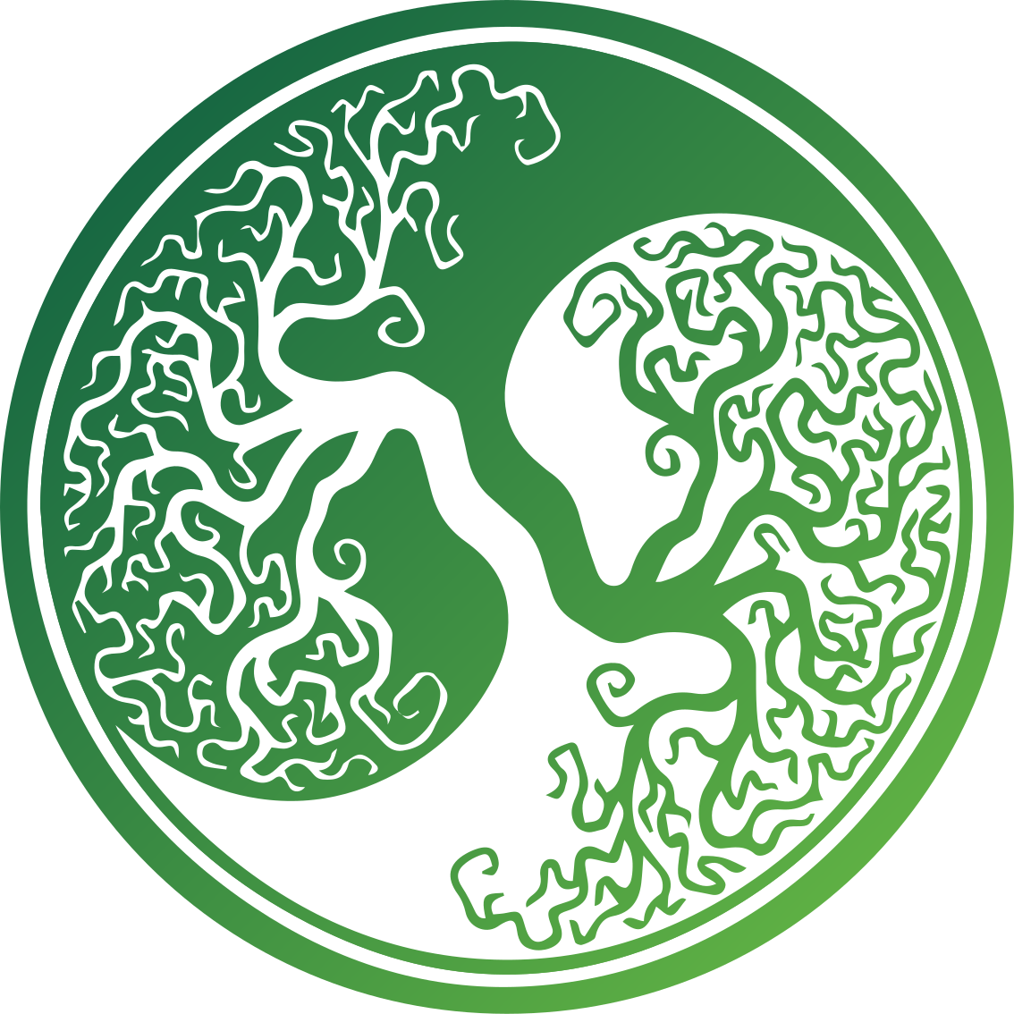 Tapis vinyle nature conception d'arbre complexe - TenStickers