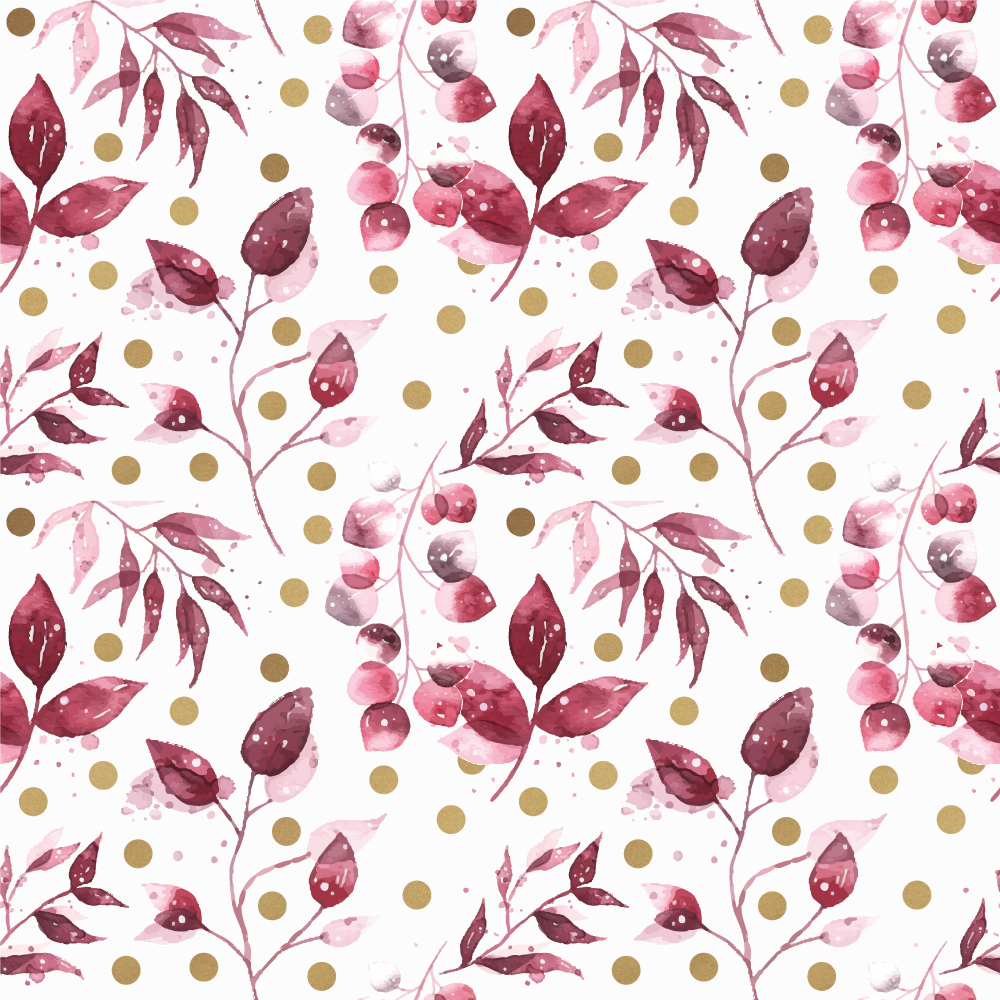 Tapis vinyle plantes motif imprimé botanique - TenStickers