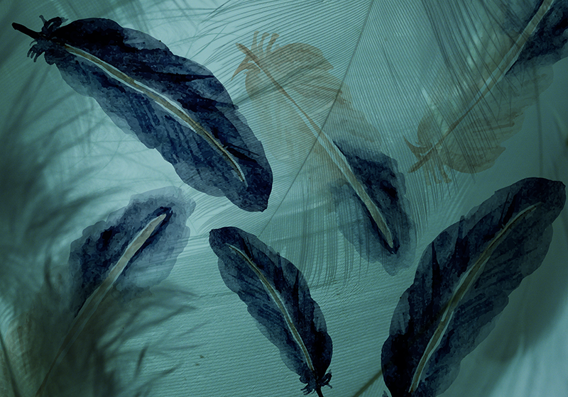 Tapis vinyle nature oasis tropicale verdoyante - TenStickers