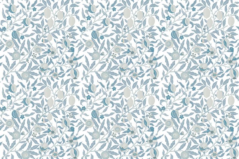 Tapis vinyle plantes motif de feuille botanique - TenStickers