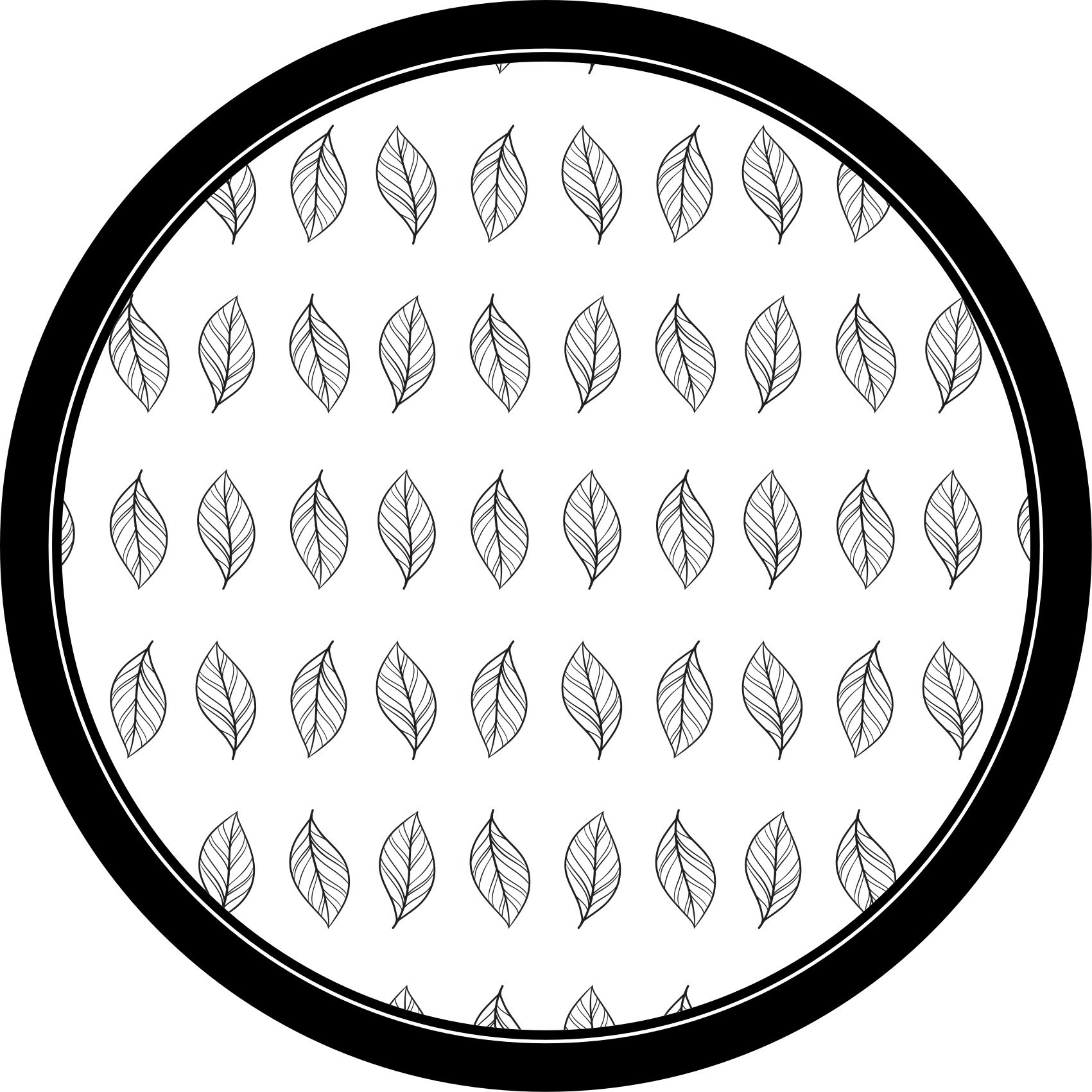 Tapis vinyle plantes aperçu botanique - TenStickers