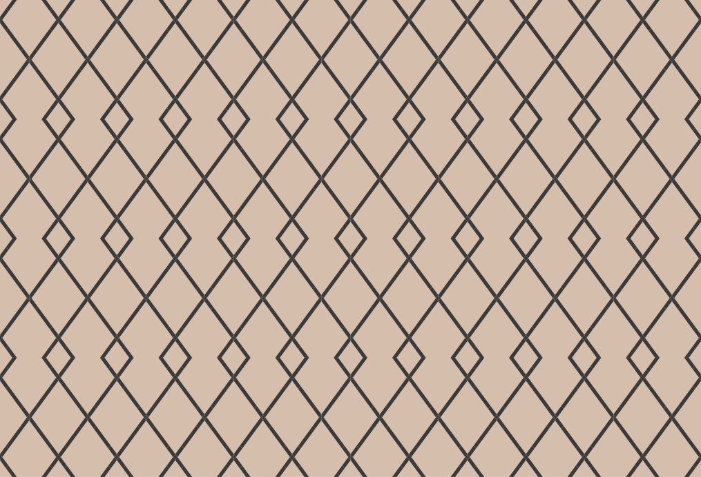 Tapis vinyle géométrique motif de diamant gracieux - TenStickers