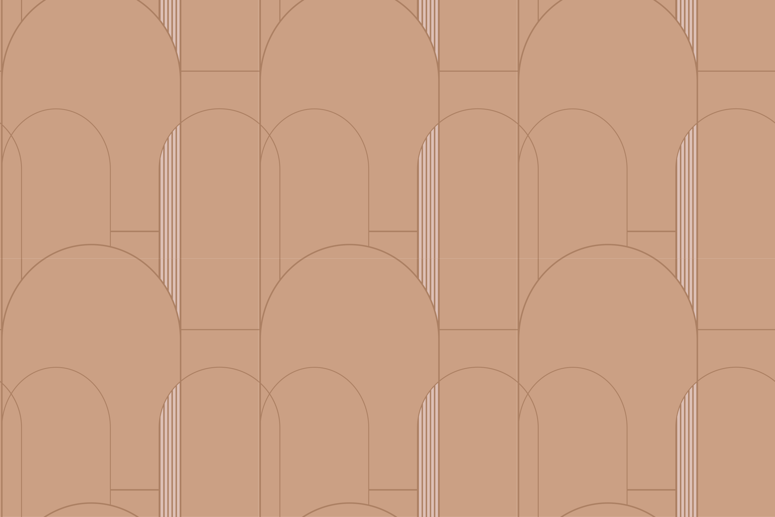 Tapis vinyle rayures surface de motif en arc - TenStickers