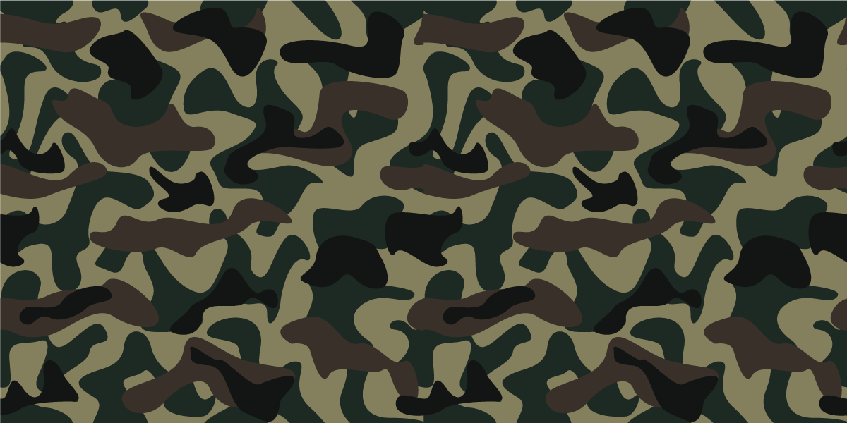 Tapis vinyle motif animal Élément de camouflage - TenStickers