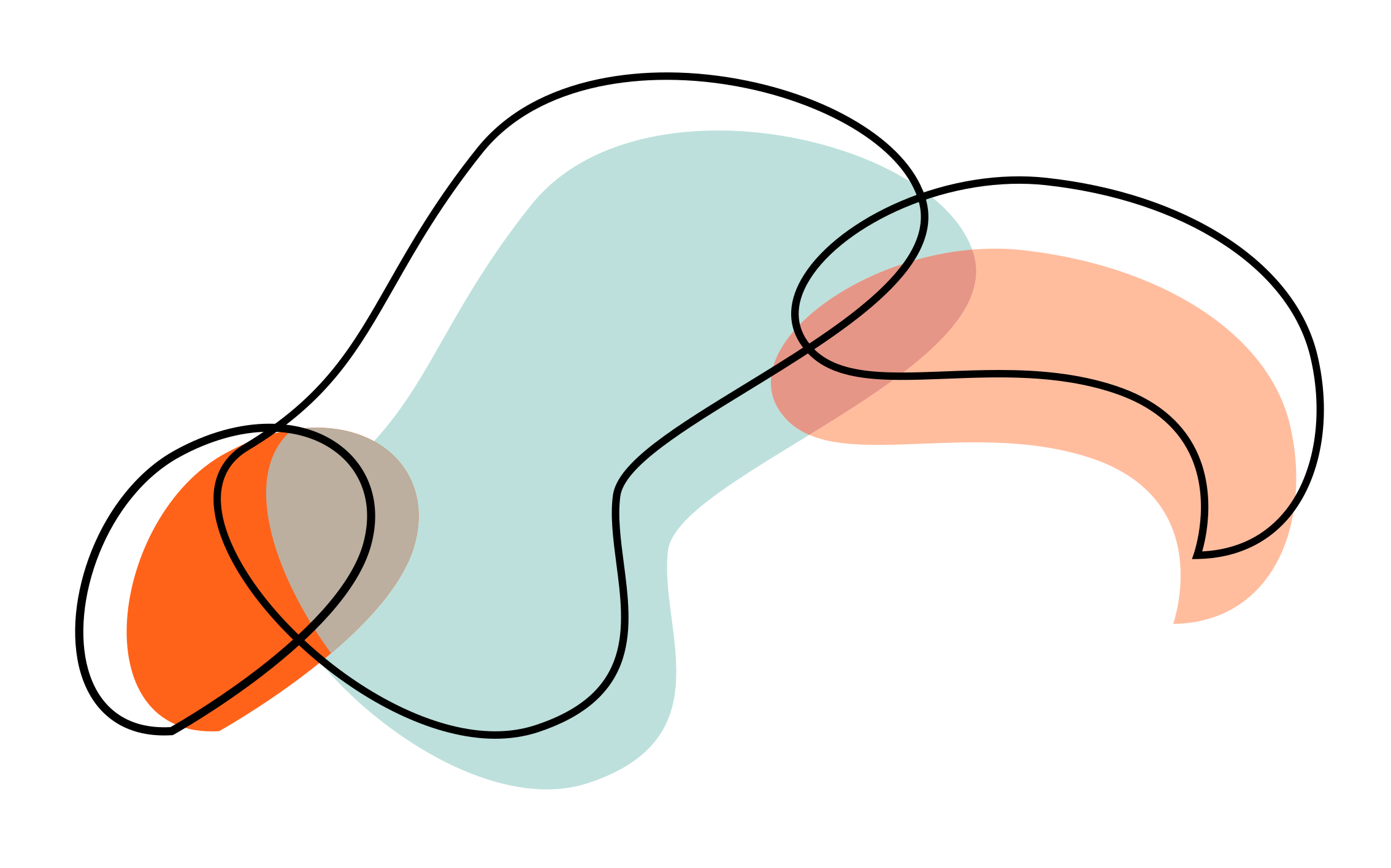 Tapis vinyle minimaliste formes géométriques abstraites - TenStickers