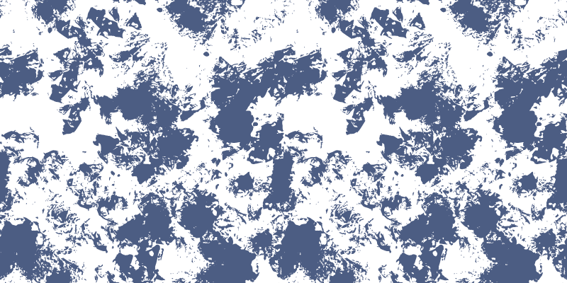 Tapis vinyle motif abstrait bleu - TenStickers