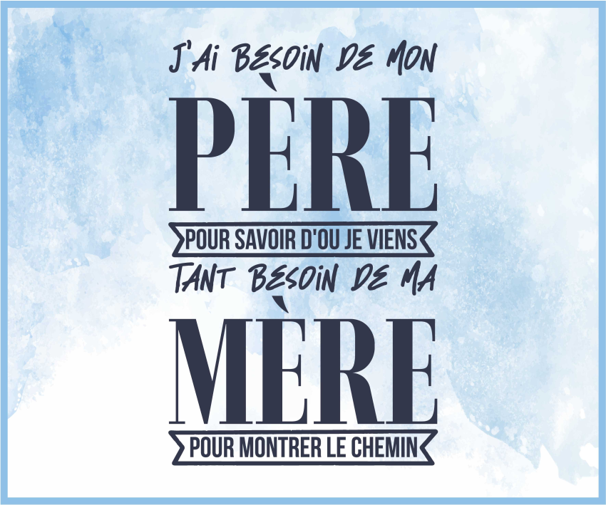 Tapis vinyle Paroles de chanson Besoin de - TenStickers