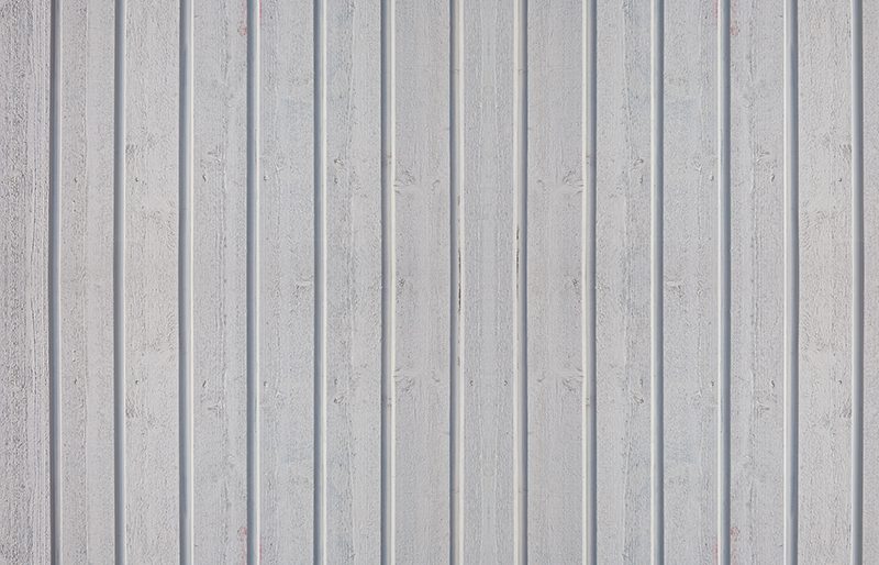 Tapis vinyle blanc imitation bois - TenStickers