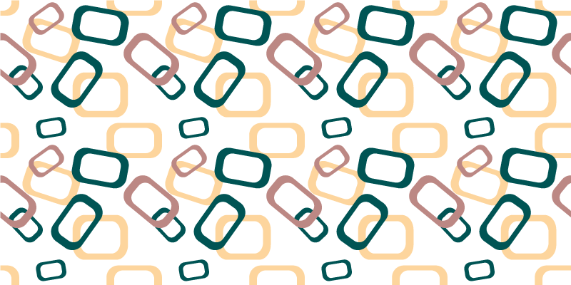 Tapis vinyle formes irrégulières abstraites - TenStickers