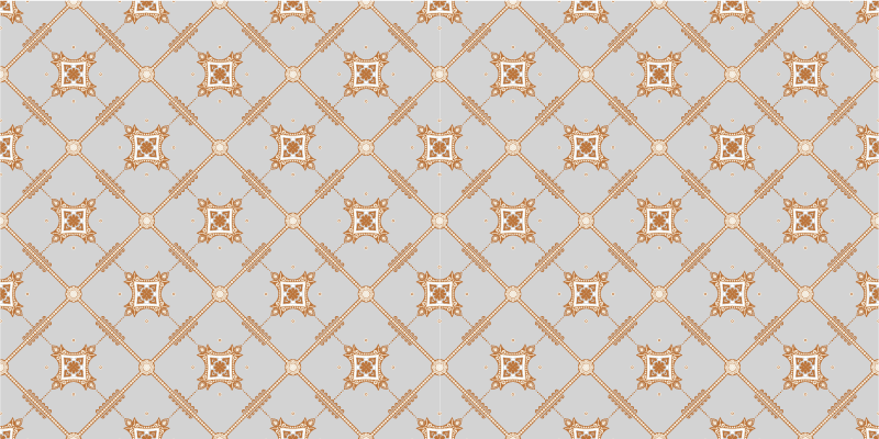 Tapis de cuisine carreaux style rhombus - TenStickers