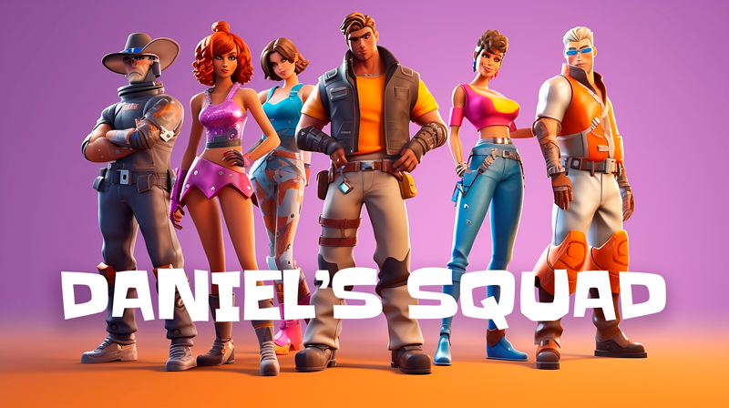 Tapis vinyle personnages jeu vidéo avec prénom - TenStickers