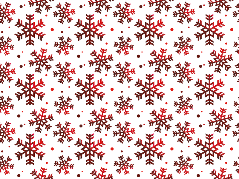 Tapis vinyle cuisine noël flocons neige rouges - TenStickers
