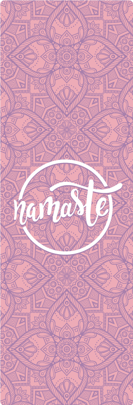 Tapis vinyle citation yoga namasté - TenStickers