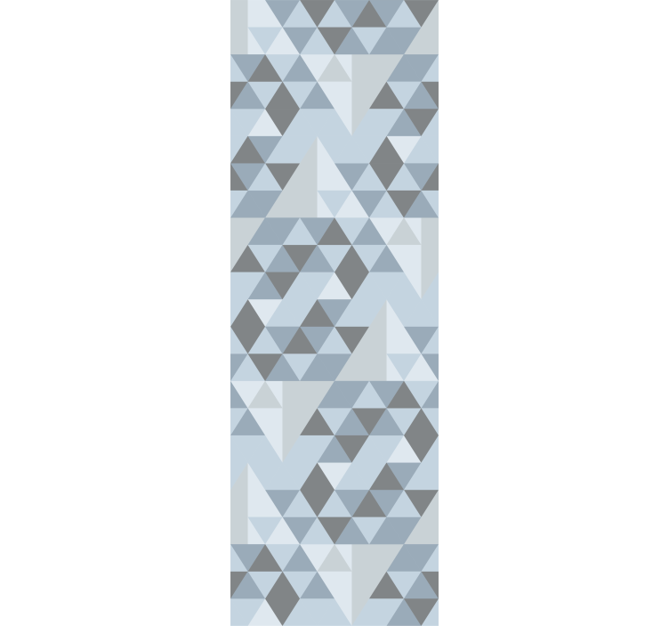 Papier peint triangles dégradé géométrique - TenStickers