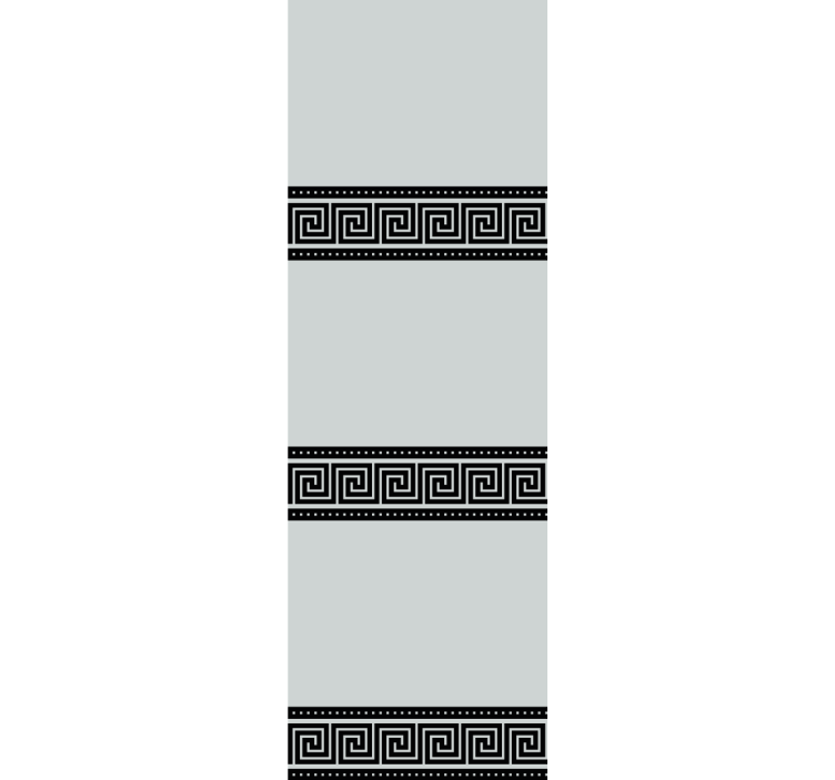 Papier peint ornemental motif grec classique - TenStickers