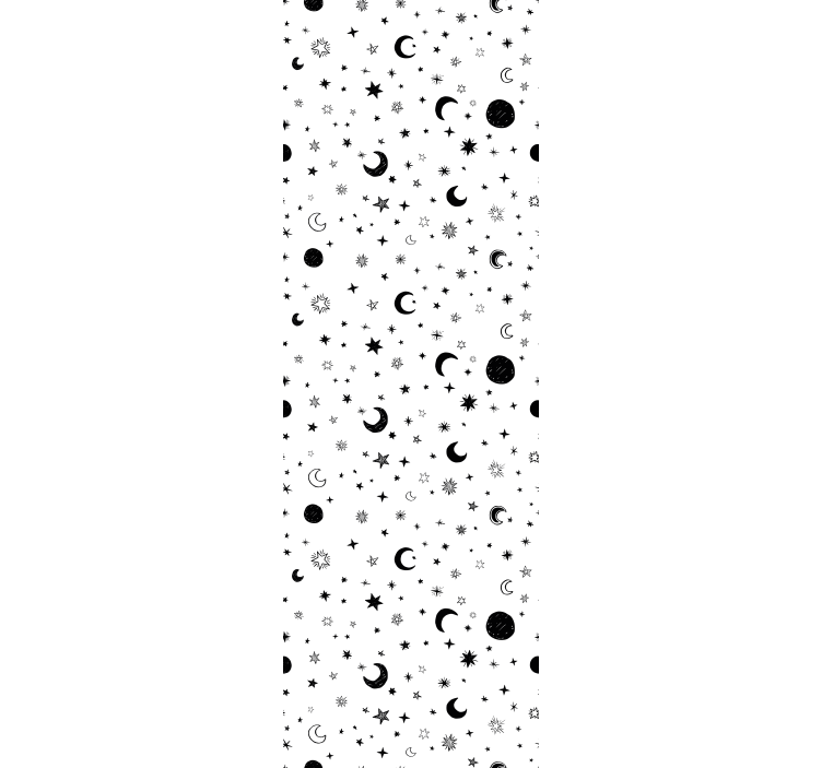 Papier peint étoiles ciel nocturne céleste - TenStickers