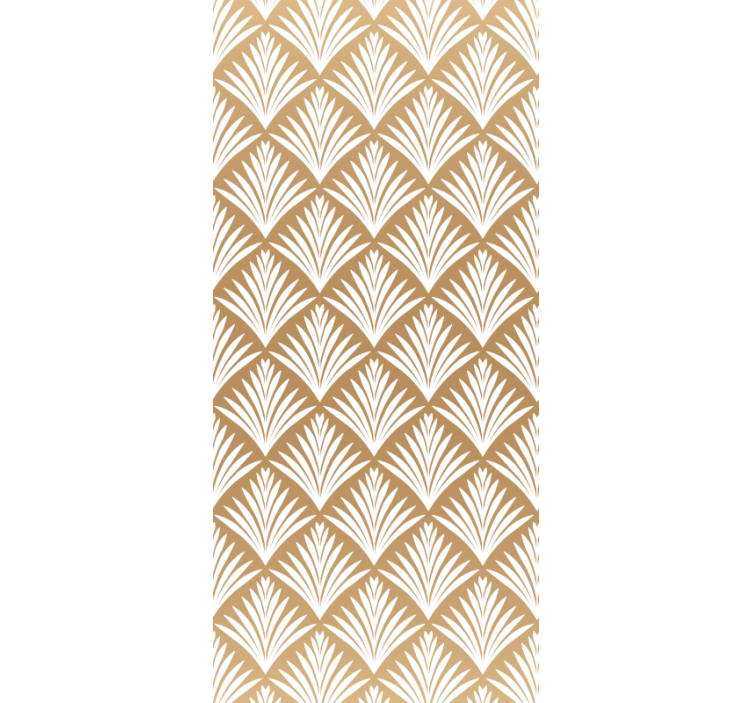 Papier peint ornemental élégant détail arqué - TenStickers