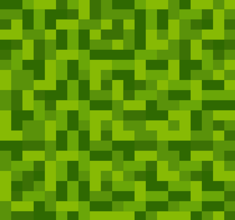 Papier peint chambre ado conception de jeu à carrés verts - TenStickers