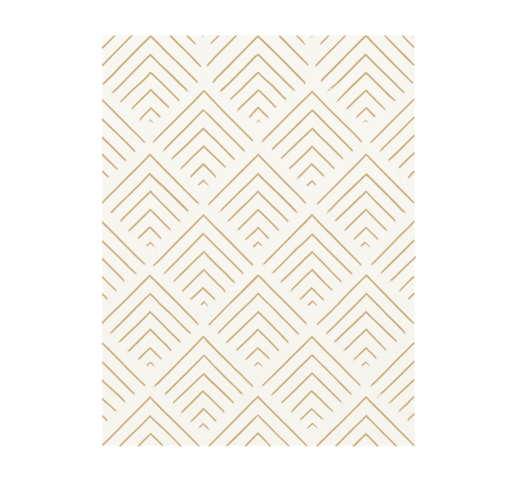 Papier peint chambre ado chevrons géométriques simplistes - TenStickers