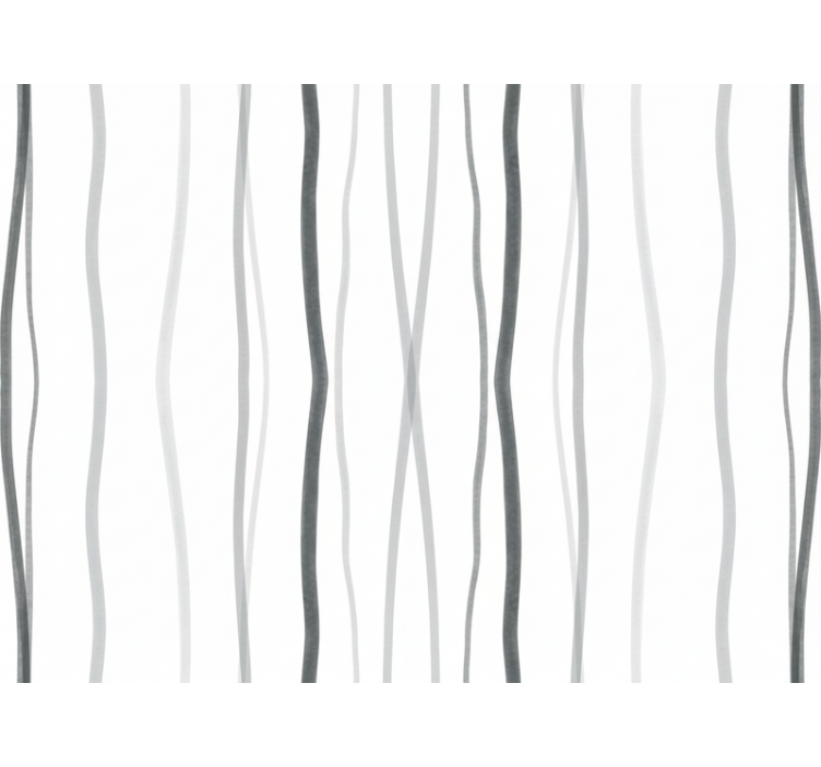 Papier peint autres textures rayures grises élégantes - TenStickers