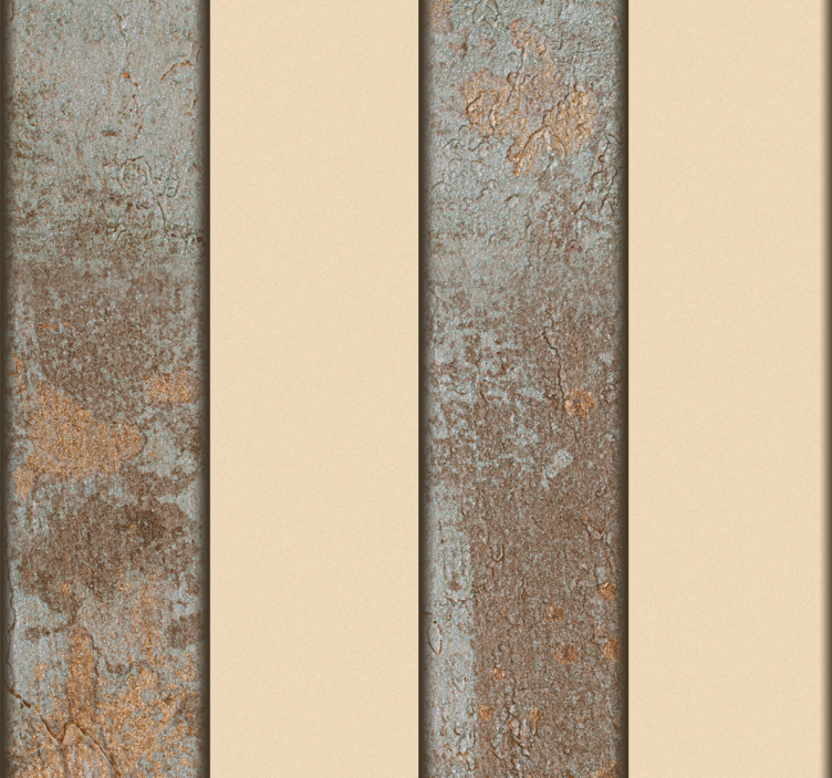 Papier peint rayures style moderne bêton - TenStickers