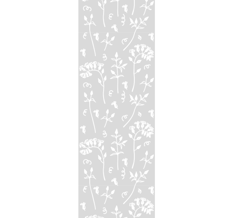 Papier peint fleurs floral botanique - TenStickers