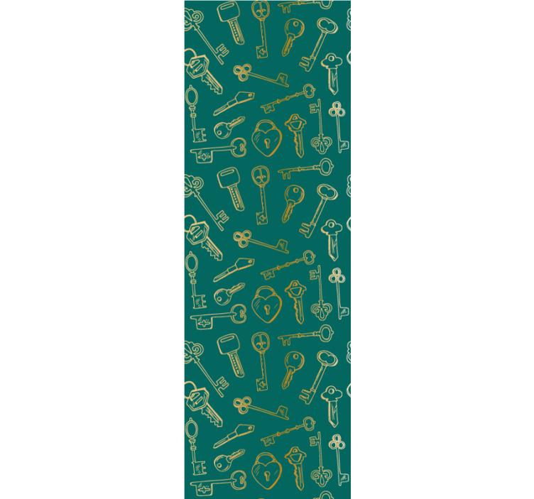 Papier peint ornemental modèles de touches vintage - TenStickers