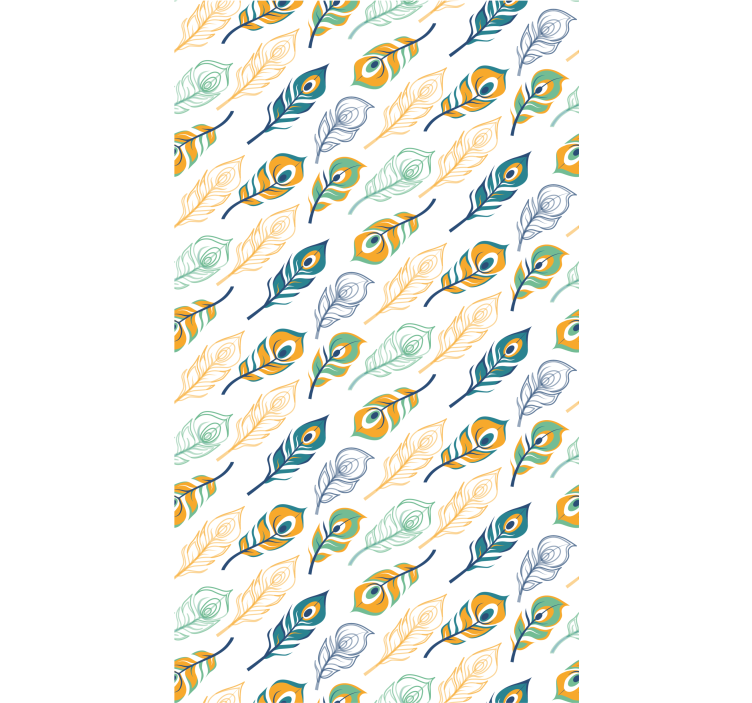 Papier peint art élégance à plumes - TenStickers