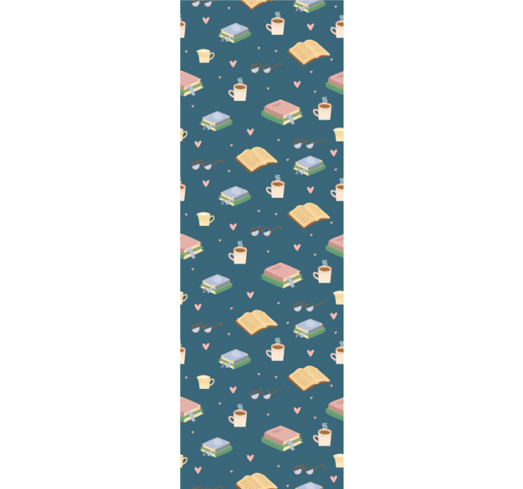 Papier peint bureau modèle de lecture confortable - TenStickers